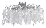Потолочная люстра Crystal Lux TENERIFE PL8 SILVER