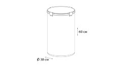 Корзина для белья Fixsen , с рисунком (FX-1031B)