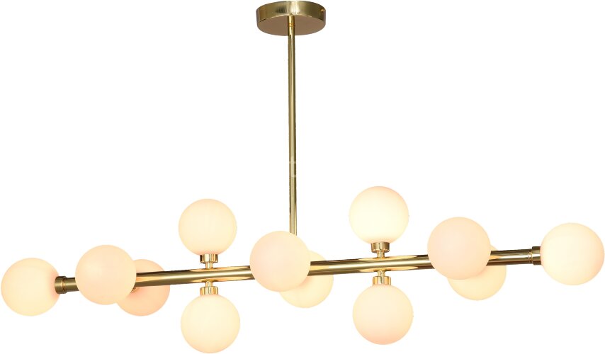 Потолочная люстра iLamp 712P/12 GL-WH