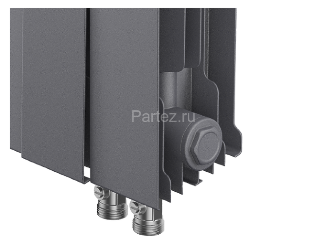 Радиатор Royal Thermo PianoForte 300 /Silver Satin - 16 секц. VDR