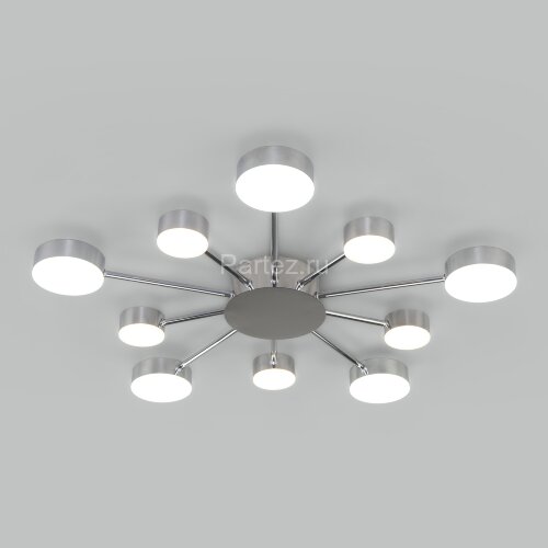 Потолочная люстра Eurosvet 90242/10 хром