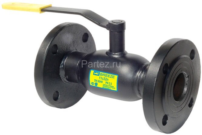 Кран шаровой стальной 11с32п Dу300/250 Pу25 ф-ф