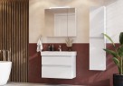 Тумба под раковину Roca Oleta 80 подвесная, 2 ящика, белый глянец (A857640806)