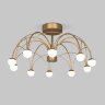Потолочная люстра Eurosvet 90031/10 LED золото