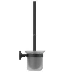 Ёршик для унитаза Ideal Standard Silk Black IOM, черный матовый (A9119XG)