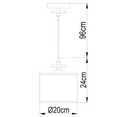 Подвесной светильник Arte Lamp A3990SP-1CC