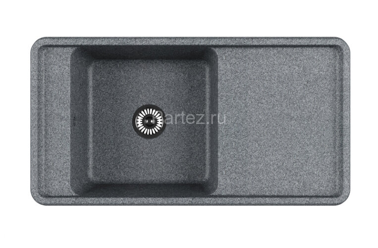 Мойка для кухни Aquaton Беллис 97, цвет серый (1A725132BS230)
