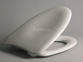 Крышка-сиденье для унитаза Haro Арктик стальное крепление, белое (512086)