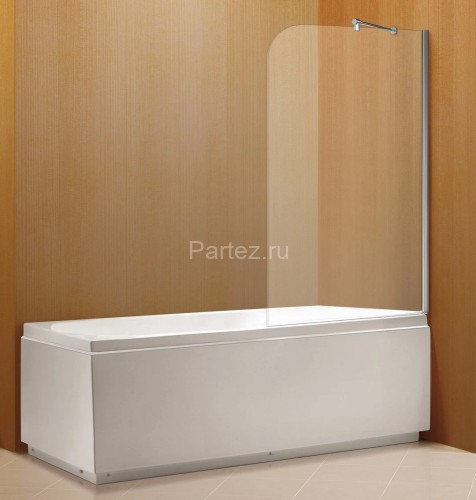 Шторка для ванны Azario Merrit 80х140 цвет профиля серебро (AZ-NF6310 800)