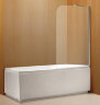 Шторка для ванны Azario Merrit 80х140 цвет профиля серебро (AZ-NF6310 800)