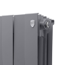 Биметаллический радиатор Royal Thermo PianoForte  500/100-6 (Silver Satin)