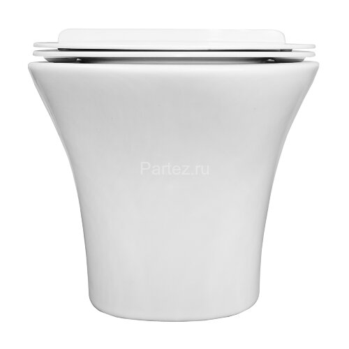 Сет LORANTO Инсталляция + унитаз Azario FRETTA ROUND подвесной, безободковый, с быстросъемным сидень