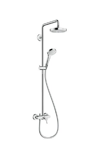 27255400 Croma Select S 180 2jet Showerpipe, с однорычажным смесителем