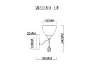 Бра MyFar MR1580-1W