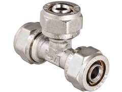Тройник обжимной 26х16х26 VALTEC