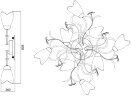 Потолочная люстра MW-Light 323013708