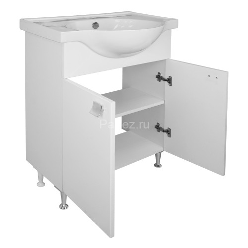 Комплект тумба Стиль София 600х840х430 с раковиной Teo 60 (CS00073483)