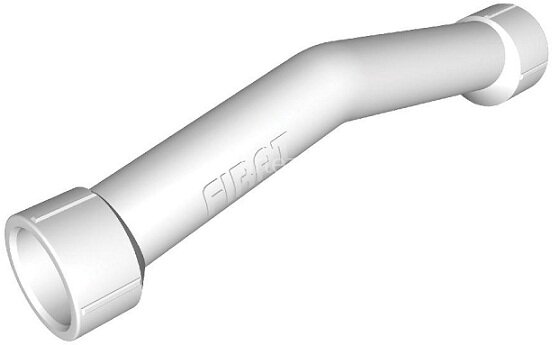 Обводное колено с муфтами PPR D25 MeerPlast