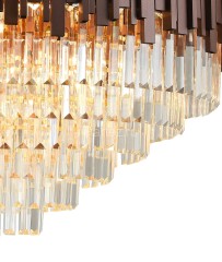 Подвесная люстра Natali Kovaltseva VERTIGO 81439/12C COBALT