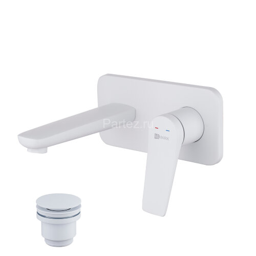 Смеситель Lemark Bronx LM3726MW для раковины встраиваемый