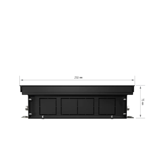 Конвектор внутрипольный Royal Thermo ATRIUM-75/250/1800-DG-U-BL