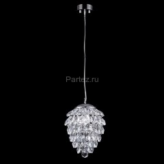 Подвесная люстра Crystal Lux CHARME SP2 CHROME/TRANSPARENT