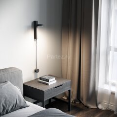 Бра Elektrostandard 40112/LED графит