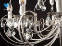 Подвесная люстра Eurosvet 3305/12 белый с золотом