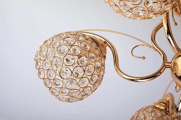 Потолочная люстра Eurosvet 7777/5 золото