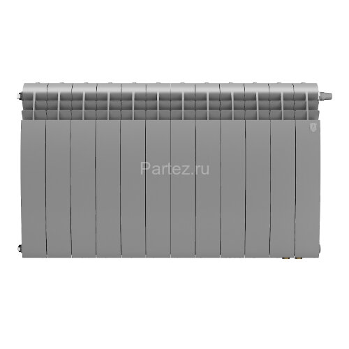 Радиатор Royal Thermo BiLiner 500 /Silver Satin VDR - 12 секц.