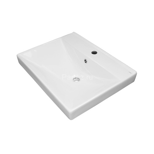 Комплект тумба Azario Мила 60Н 610х480х860 напольная, с раковиной Tempo 60, белый матовый (CS0009136