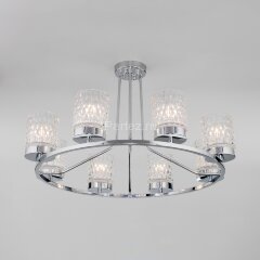 Потолочная люстра Eurosvet 60127/8 хром