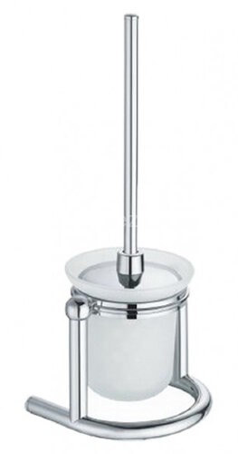 Ёрш для унитаза Fixsen Equipment со стеклянной колбой, хром (FX-403 )