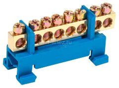 Шина нулевая на DIN-изол. &quot;Стойка&quot; ШНИ 6х9-8-С-С IEK YNN10-69-8P-K07