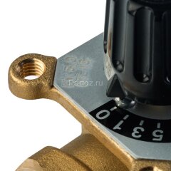 Трехходовой смесительный клапан 1" KVs 8 Stout