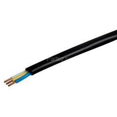 Кабель ВВГ-Пнг-LS(А) 3х2.5 ок (N PE) 0.66кВ (бухта 10м) (шт) АЛЬФАКАБЕЛЬ 65534