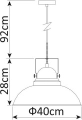 Подвесной светильник Arte Lamp A5213SP-1WG