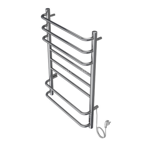 Полотенцесушитель электрический AZARIO MILAN 500/800 8 секций, диммер справа, хром (AZ90858)