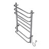 Полотенцесушитель электрический AZARIO MILAN 500/800 8 секций, диммер справа, хром (AZ90858)