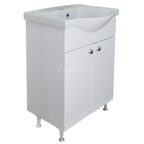 Комплект тумба Моника New 65 (660х830х450) с раковиной (арт. 7065) Basic 65 (CS00071367)