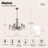 Подвесная люстра Maytoni RC247-PL-06-R