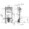 Сет инсталляция Alсa AM101/1120-4:1 RU M571-0001 + унитаз Grado AZ-0046N с сиденьем микролифт