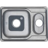Мойка 6950S U MELANA 0,6/160 1,5-я чаша врезная прямоугольная с сифоном (227S t *10)