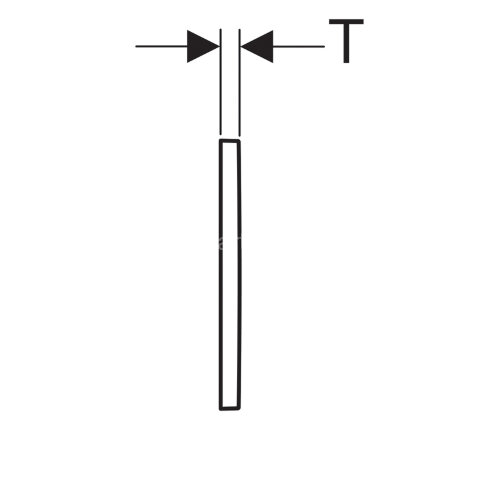 Кнопка смыва Geberit Omega 30, двойной смыв, матовый хром (115.080.KH.1)