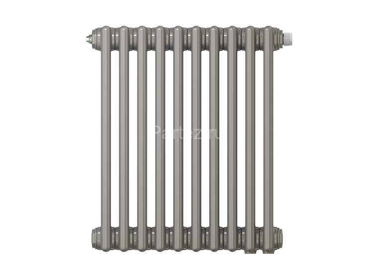 Радиатор трубчатый Zehnder Charleston Retrofit 3057, 10 сек.1/2 ниж.подк. 0325 TL (кроншт.в компл)