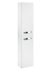 Шкаф-пенал Roca The Gap 35 L подвесной, глянцевый, левый, белый (ZRU9302884)