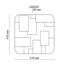 Настенно-потолочный светильник Sonex 2085/DL