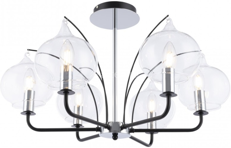 Потолочная люстра Arte Milano 321007/6 BK.CR