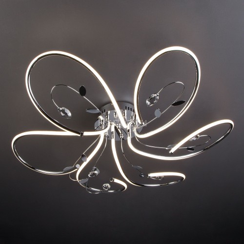 Потолочная люстра Eurosvet 90082/6 хром