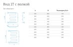 Полотенцесушитель водяной Маргроид Фокстрот "Вид 27" 50х70, хром